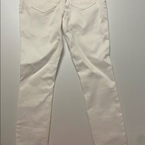 INC INTERNATIONAL CONCEPTS core denim skinny high rise new size zero 0p white